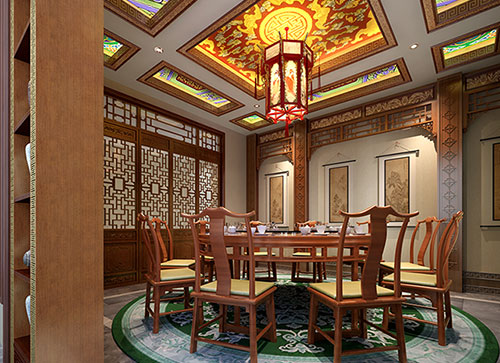 柳州中式古典风格家居装修设计效果图